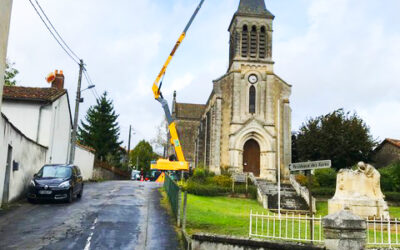 Success Story – Réparation de la toiture de l’église « Saint Sébastien » à Chabanais